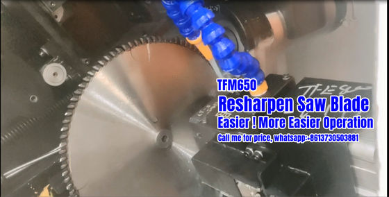 TFM650 machine à coudre à lame de scie circulaire Tct CNC pour le raffermissement