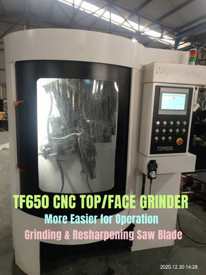 Appareil de découpe de lame de scie à angle de vis à fonction CNC