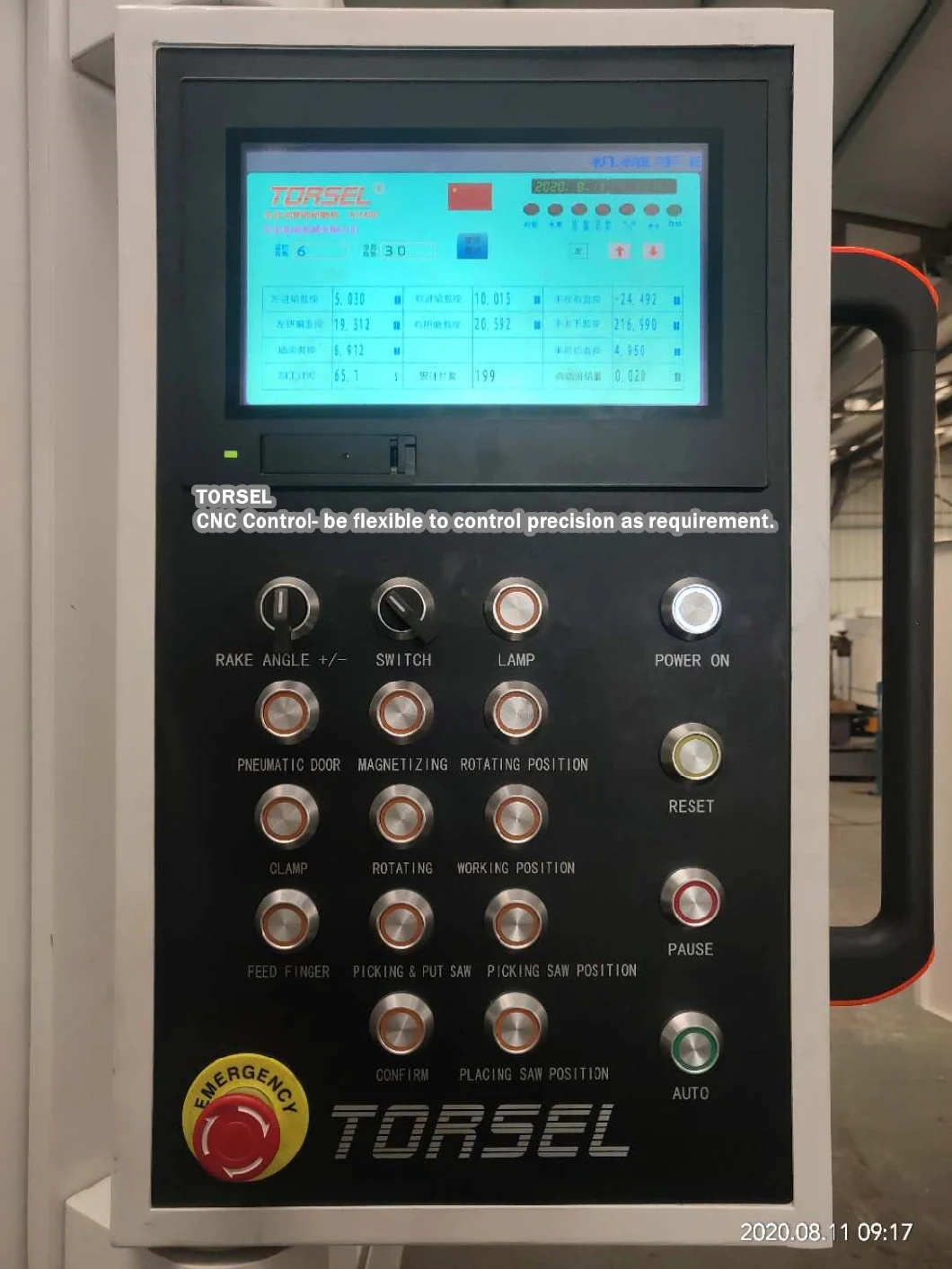 TORSEL Aiguiseur professionnel de lames de scie / Machine de meulage CNC de lames de scie Travail du bois 5